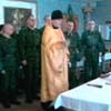 Обеденный зал столовой превратился в храм Господа