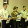 Вручение партийных билетов