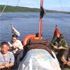 200 километров по Оке — на самодельном плоту