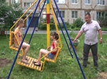 Благоустроили детский уголок