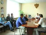 Встреча с начинающими предпринимателями