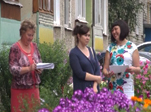 Любимый город утопал в цветах…