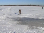Выход на лед опасен