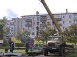 На площадь Прокуророва вышла техника