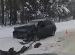 На автотрассе на Соболево столкнулись три автомобиля: есть пострадавшие