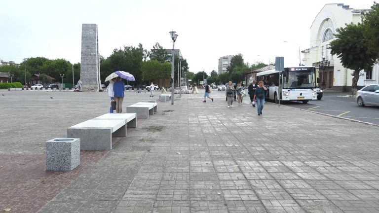 В Муроме продолжаются работы по благоустройству общественных территорий